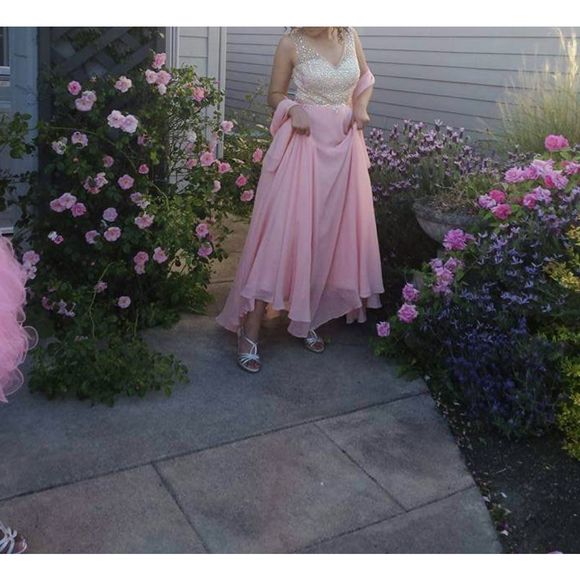 Pink  Size 12 Ball gown dress - Picture 1 of 1